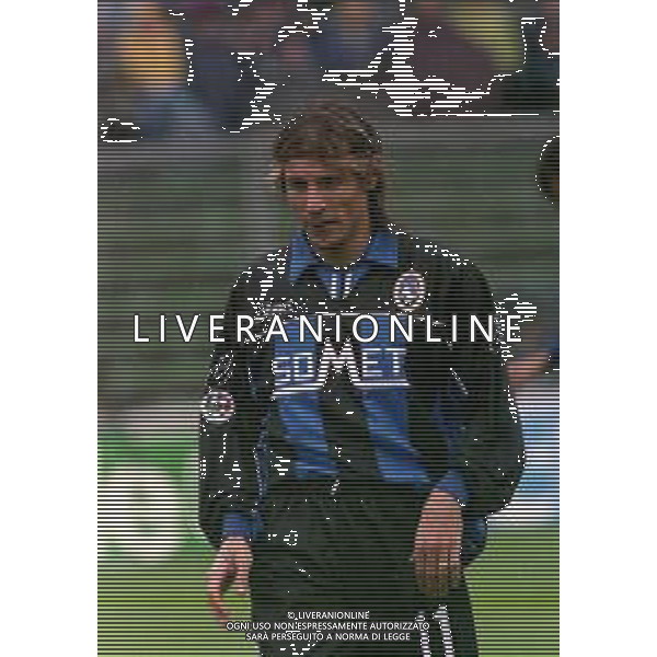 24-10-1999 BERGAMO CAMPIONATO DI CALCIO SERIE B ATALANTA-PISTOIESE 3-1 NELLA FOTO CLAUDIO CANIGGIA AG ALDO LIVERANI SAS