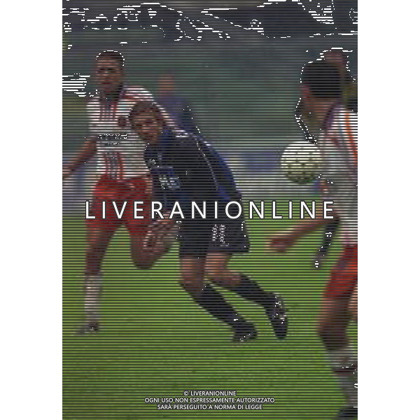 24-10-1999 BERGAMO CAMPIONATO DI CALCIO SERIE B ATALANTA-PISTOIESE 3-1 NELLA FOTO CLAUDIO CANIGGIA AG ALDO LIVERANI SAS