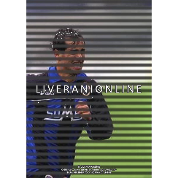 24-10-1999 BERGAMO CAMPIONATO DI CALCIO SERIE B ATALANTA-PISTOIESE 3-1 NELLA FOTO NICOLA CACCIA AG ALDO LIVERANI SAS