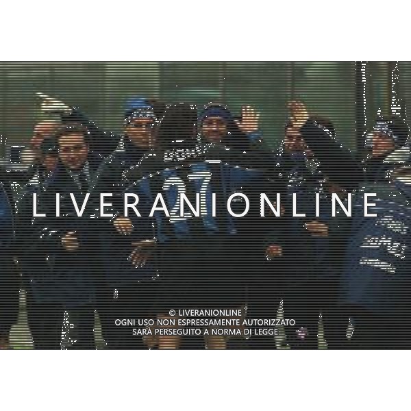 24-10-1999 BERGAMO CAMPIONATO DI CALCIO SERIE B ATALANTA-PISTOIESE 3-1 NELLA FOTO CRISTIANO DONI DOPO IL GOAL AG ALDO LIVERANI SAS