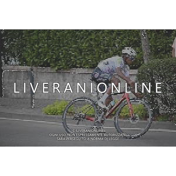 19-04-2022 Tour Of The Alps; Tappa 02 Fiera Di Primiero - Lana; 2022, Drone Hopper - Androni; Tesfatsion, Natael; Lana; ©SIROTTI/AGENZIA ALDO LIVERANI SAS