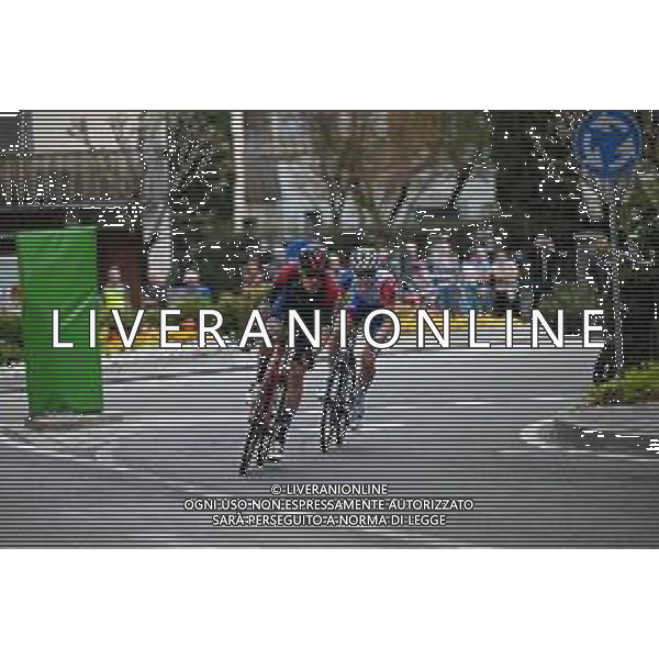 19-04-2022 Tour Of The Alps; Tappa 02 Fiera Di Primiero - Lana; 2022, Ineos - Grenadiers; 2022, Groupama - Fdj; Sivakov, Pavel; Storer, Michale; Lana; ©SIROTTI/AGENZIA ALDO LIVERANI SAS