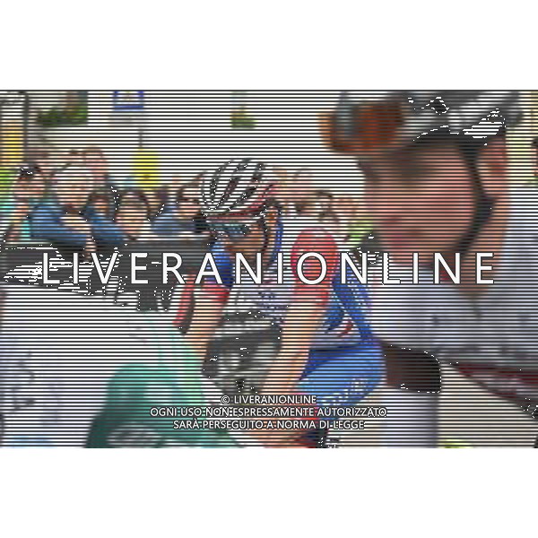 19-04-2022 Tour Of The Alps; Tappa 02 Fiera Di Primiero - Lana; 2022, Groupama - Fdj; Pinot, Thibaut; Lana; ©SIROTTI/AGENZIA ALDO LIVERANI SAS