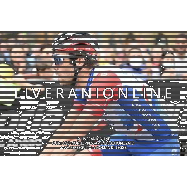 19-04-2022 Tour Of The Alps; Tappa 02 Fiera Di Primiero - Lana; 2022, Groupama - Fdj; Pinot, Thibaut; Lana; ©SIROTTI/AGENZIA ALDO LIVERANI SAS