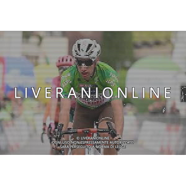19-04-2022 Tour Of The Alps; Tappa 02 Fiera Di Primiero - Lana; 2022, Ag2r - Citroen; Bouchard, Geoffrey; Lana; ©SIROTTI/AGENZIA ALDO LIVERANI SAS