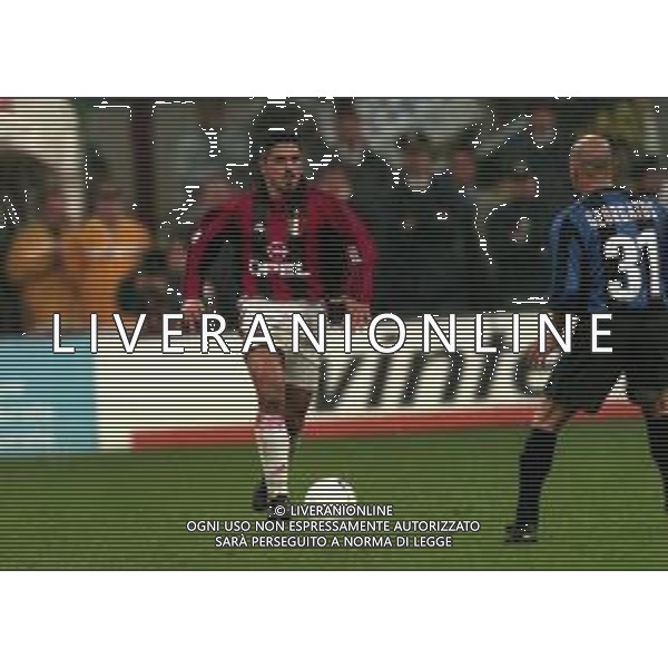 23-10-1999 MILANO CAMPIONATO DI CALCIO SERIE A INTER-MILAN 1-2 NELLA FOTO GENNARO GATTUSO AG ALDO LIVERANI SAS