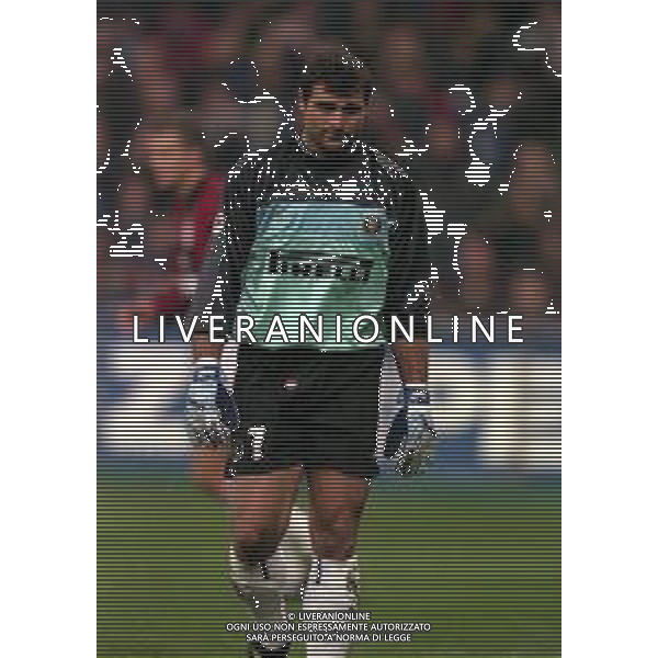 23-10-1999 MILANO CAMPIONATO DI CALCIO SERIE A INTER-MILAN 1-2 NELLA FOTO ANGELO PERUZZI AG ALDO LIVERANI SAS