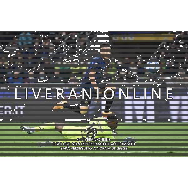 Lautaro Martinez (Inter) segna il gol del 2 a 0 Inter vs Milan Coppa Italia Frecciarossa - semifinale gara di ritorno Milano 19-04-2022 Stadio Giuseppe Meazza - San Siro foto Roberto Garavaglia/ag. Aldo Liverani sas /AGENZIA ALDO LIVERANI SAS