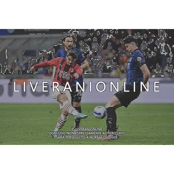 Brahim Diaz (Milan) occasione da gol Inter vs Milan Coppa Italia Frecciarossa - semifinale gara di ritorno Milano 19-04-2022 Stadio Giuseppe Meazza - San Siro foto Roberto Garavaglia/ag. Aldo Liverani sas /AGENZIA ALDO LIVERANI SAS