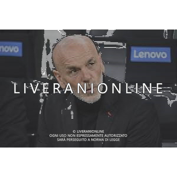 Stefano Pioli allenatore Milan Inter vs Milan Coppa Italia Frecciarossa - semifinale gara di ritorno Milano 19-04-2022 Stadio Giuseppe Meazza - San Siro foto Roberto Garavaglia/ag. Aldo Liverani sas /AGENZIA ALDO LIVERANI SAS