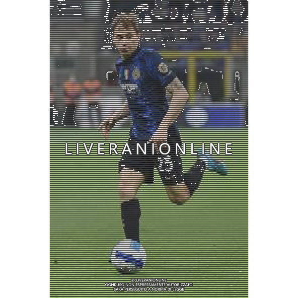 Nicolo\' Barella (Inter) Inter vs Milan Coppa Italia Frecciarossa - semifinale gara di ritorno Milano 19-04-2022 Stadio Giuseppe Meazza - San Siro foto Roberto Garavaglia/ag. Aldo Liverani sas /AGENZIA ALDO LIVERANI SAS