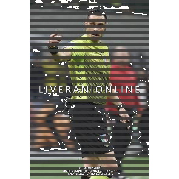 l\'arbitro Maurizio Mariani di Aprilia (LT) Inter vs Milan Coppa Italia Frecciarossa - semifinale gara di ritorno Milano 19-04-2022 Stadio Giuseppe Meazza - San Siro foto Roberto Garavaglia/ag. Aldo Liverani sas /AGENZIA ALDO LIVERANI SAS