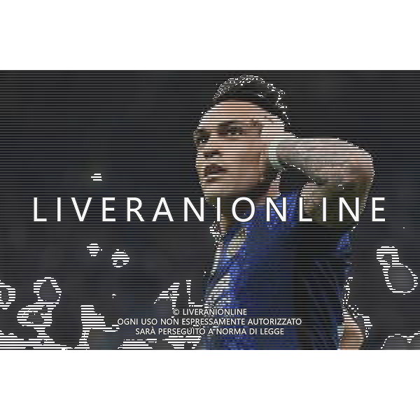 Lautaro Martinez (Inter) esulta dopo il gol del 2 a 0 Inter vs Milan Coppa Italia Frecciarossa - semifinale gara di ritorno Milano 19-04-2022 Stadio Giuseppe Meazza - San Siro foto Roberto Garavaglia/ag. Aldo Liverani sas /AGENZIA ALDO LIVERANI SAS