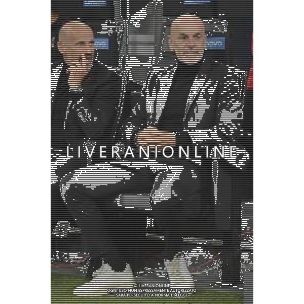 Stefano Pioli allenatore Milan e sulla SX il suo vice Giacomo Murelli Inter vs Milan Coppa Italia Frecciarossa - semifinale gara di ritorno Milano 19-04-2022 Stadio Giuseppe Meazza - San Siro foto Roberto Garavaglia/ag. Aldo Liverani sas /AGENZIA ALDO LIVERANI SAS