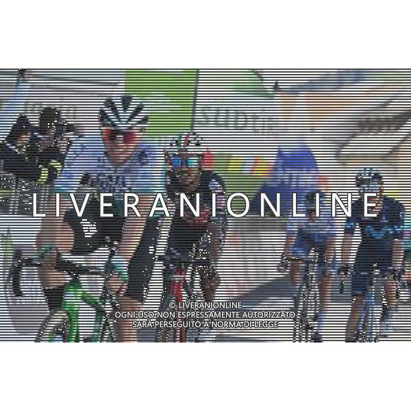 20-04-2022 Tour Of The Alps; Tappa 03 Lana - Villabassa; 2022, Drone Hopper - Androni; Tesfatsion, Natael; Villabassa; ©SIROTTI/AGENZIA ALDO LIVERANI SAS