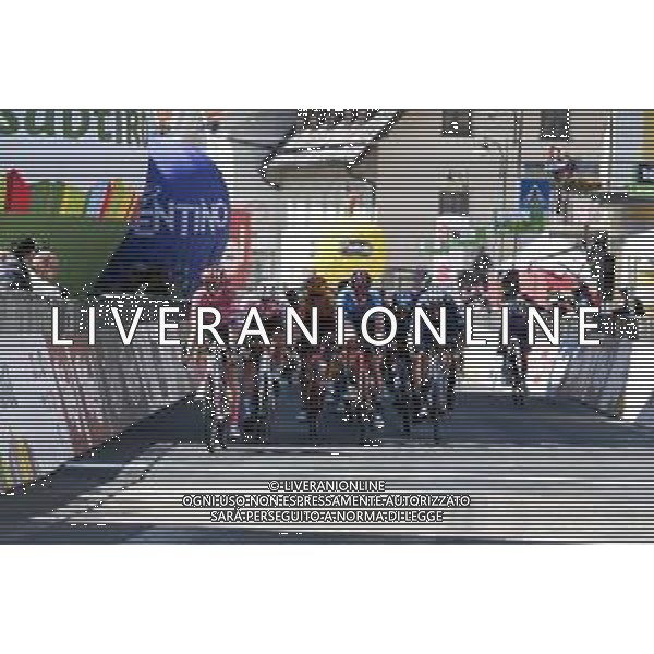 20-04-2022 Tour Of The Alps; Tappa 03 Lana - Villabassa; 2022, Ineos - Grenadiers; 2022, Movistar; 2022, Ef Education - Easypost; 2022, Ag2r - Citroen; Sivakov, Pavel; Arcas Pena, Jorge; Quinn, Sean; Gall, Felix; Villabassa; ©SIROTTI/AGENZIA ALDO LIVERANI SAS