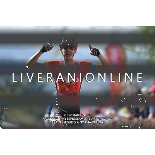 20-04-2022 La Fleche Wallonne; 2022, Bahrain - Victorious; Teuns, Dylan; Huy; ©SIROTTI/AGENZIA ALDO LIVERANI SAS