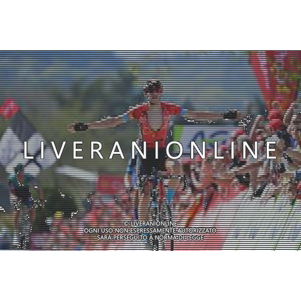 20-04-2022 La Fleche Wallonne; 2022, Bahrain - Victorious; Teuns, Dylan; Huy; ©SIROTTI/AGENZIA ALDO LIVERANI SAS