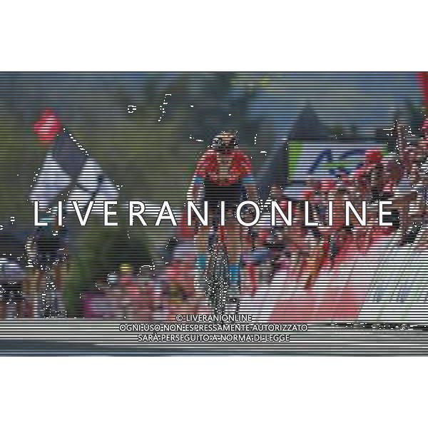 20-04-2022 La Fleche Wallonne; 2022, Bahrain - Victorious; Teuns, Dylan; Huy; ©SIROTTI/AGENZIA ALDO LIVERANI SAS