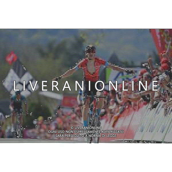 20-04-2022 La Fleche Wallonne; 2022, Bahrain - Victorious; Teuns, Dylan; Huy; ©SIROTTI/AGENZIA ALDO LIVERANI SAS