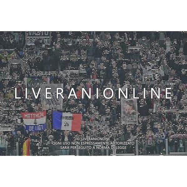 Torino 10.02.2022 Stadio Allianz Stadium ©Alessandro Falzone/Agenzia Aldo Liverani Juventus vs Fiorentina Semifinale di Coppa Italia Frecciarossa 2021/2022 Nella foto : TIFOSI JUVE ©FALZONE/AGENZIA ALDO LIVERANI SAS