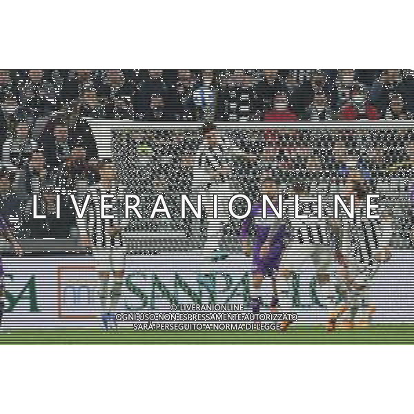 Torino 10.02.2022 Stadio Allianz Stadium ©Alessandro Falzone/Agenzia Aldo Liverani Juventus vs Fiorentina Semifinale di Coppa Italia Frecciarossa 2021/2022 Nella foto : DUSAN VLAHOVIC ©FALZONE/AGENZIA ALDO LIVERANI SAS