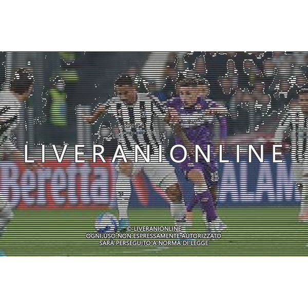 Torino 10.02.2022 Stadio Allianz Stadium ©Alessandro Falzone/Agenzia Aldo Liverani Juventus vs Fiorentina Semifinale di Coppa Italia Frecciarossa 2021/2022 Nella foto : DANILO-TORREIRA ©FALZONE/AGENZIA ALDO LIVERANI SAS