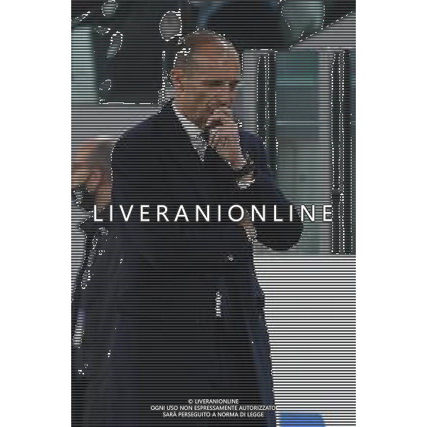 Torino 10.02.2022 Stadio Allianz Stadium ©Alessandro Falzone/Agenzia Aldo Liverani Juventus vs Fiorentina Semifinale di Coppa Italia Frecciarossa 2021/2022 Nella foto : massimiliano allegri ©FALZONE/AGENZIA ALDO LIVERANI SAS