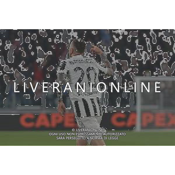Torino 10.02.2022 Stadio Allianz Stadium ©Alessandro Falzone/Agenzia Aldo Liverani Juventus vs Fiorentina Semifinale di Coppa Italia Frecciarossa 2021/2022 Nella foto : ESULTANZA DOPO GOL DI FEDERICO BERNARDESCHI ©FALZONE/AGENZIA ALDO LIVERANI SAS
