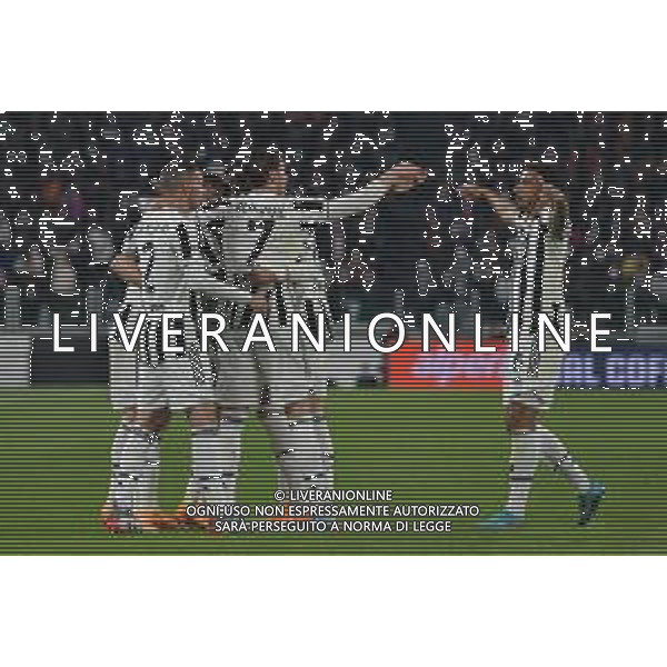 Torino 10.02.2022 Stadio Allianz Stadium ©Alessandro Falzone/Agenzia Aldo Liverani Juventus vs Fiorentina Semifinale di Coppa Italia Frecciarossa 2021/2022 Nella foto : ESULTANZA DOPO GOL DI FEDERICO BERNARDESCHI ©FALZONE/AGENZIA ALDO LIVERANI SAS