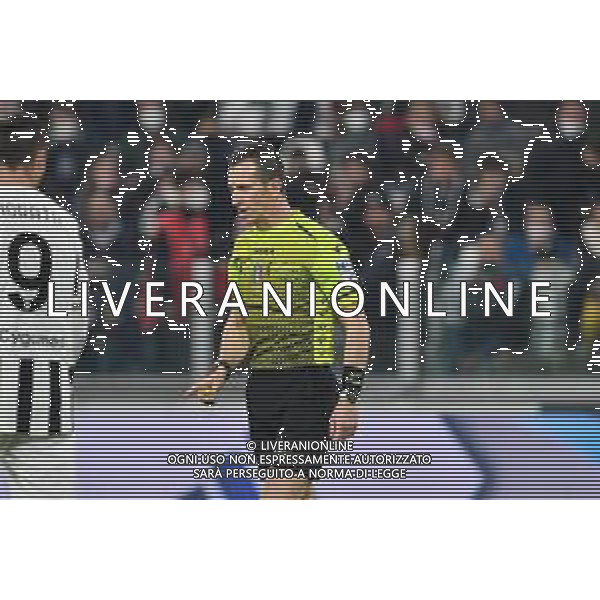 Torino 10.02.2022 Stadio Allianz Stadium ©Alessandro Falzone/Agenzia Aldo Liverani Juventus vs Fiorentina Semifinale di Coppa Italia Frecciarossa 2021/2022 Nella foto : Arbitro: DANIELE DOVERI ©FALZONE/AGENZIA ALDO LIVERANI SAS