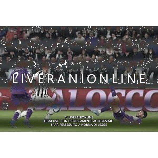 Torino 10.02.2022 Stadio Allianz Stadium ©Alessandro Falzone/Agenzia Aldo Liverani Juventus vs Fiorentina Semifinale di Coppa Italia Frecciarossa 2021/2022 Nella foto : DUSAN VLAHOVIC ©FALZONE/AGENZIA ALDO LIVERANI SAS