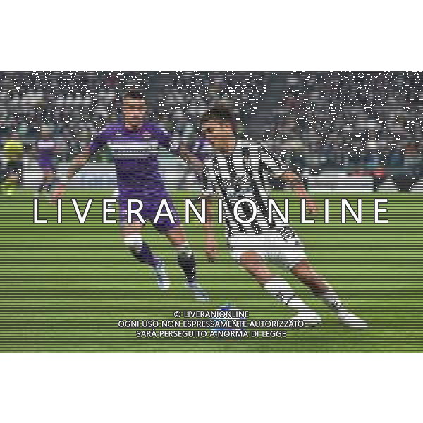 Torino 10.02.2022 Stadio Allianz Stadium ©Alessandro Falzone/Agenzia Aldo Liverani Juventus vs Fiorentina Semifinale di Coppa Italia Frecciarossa 2021/2022 Nella foto : PAULO DYBALA-BIRAGHI ©FALZONE/AGENZIA ALDO LIVERANI SAS