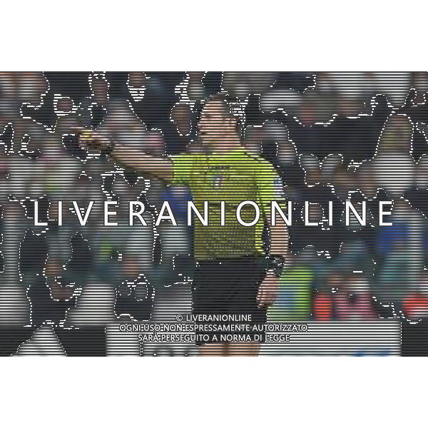 Torino 10.02.2022 Stadio Allianz Stadium ©Alessandro Falzone/Agenzia Aldo Liverani Juventus vs Fiorentina Semifinale di Coppa Italia Frecciarossa 2021/2022 Nella foto : Arbitro: DANIELE DOVERI ©FALZONE/AGENZIA ALDO LIVERANI SAS
