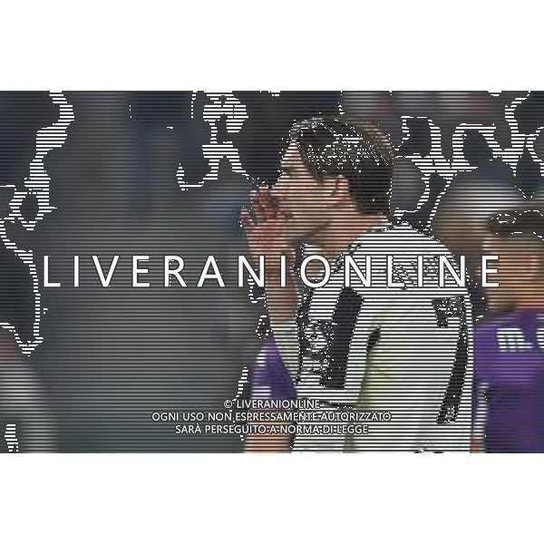 Torino 10.02.2022 Stadio Allianz Stadium ©Alessandro Falzone/Agenzia Aldo Liverani Juventus vs Fiorentina Semifinale di Coppa Italia Frecciarossa 2021/2022 Nella foto : DUSAN VLAHOVIC ©FALZONE/AGENZIA ALDO LIVERANI SAS