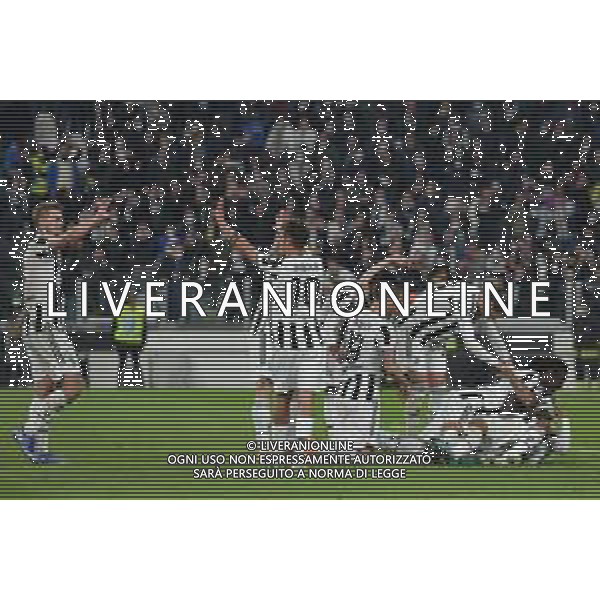 Torino 10.02.2022 Stadio Allianz Stadium ©Alessandro Falzone/Agenzia Aldo Liverani Juventus vs Fiorentina Semifinale di Coppa Italia Frecciarossa 2021/2022 Nella foto : ESULTANZA GOL DI DANILO ©FALZONE/AGENZIA ALDO LIVERANI SAS