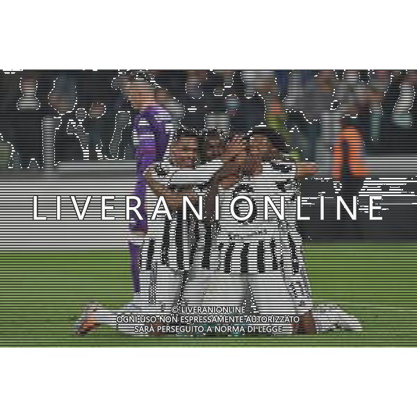 Torino 10.02.2022 Stadio Allianz Stadium ©Alessandro Falzone/Agenzia Aldo Liverani Juventus vs Fiorentina Semifinale di Coppa Italia Frecciarossa 2021/2022 Nella foto : ESULTANZA GOL DI DANILO ©FALZONE/AGENZIA ALDO LIVERANI SAS