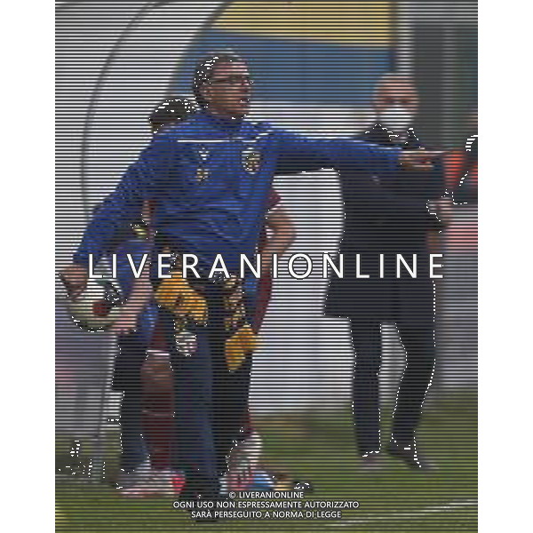 FERMANA - REGGIANA CAMPIONATO CALCIO SERIE C LEGA PRO 09.04.2022 NELLA FOTO GABRIELE BALDASSARRI ALLENATORE (FERMANA) ©SANTANDREA/AGENZIA ALDO LIVERANI SAS