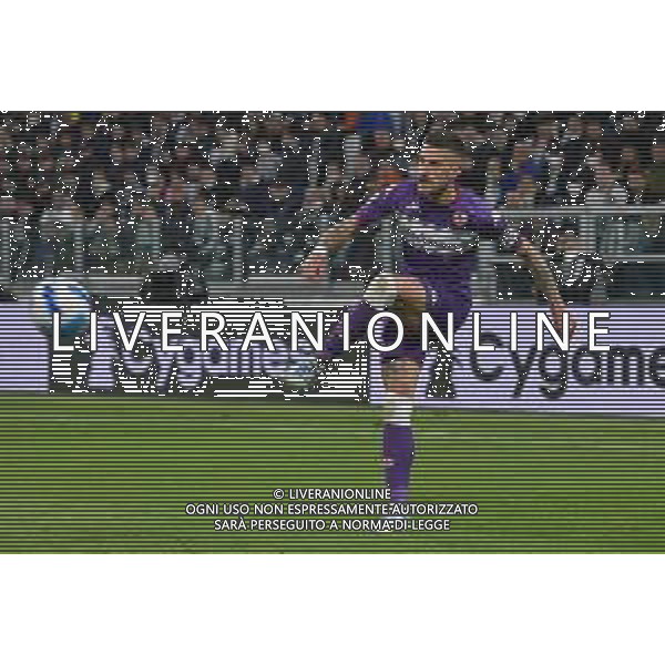 Torino 10.02.2022 Stadio Allianz Stadium ©Alessandro Falzone/Agenzia Aldo Liverani Juventus vs Fiorentina Semifinale di Coppa Italia Frecciarossa 2021/2022 Nella foto : Cristiano Biraghi ©Falzone/AGENZIA ALDO LIVERANI SAS