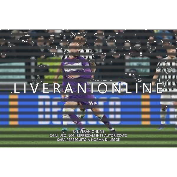 Torino 10.02.2022 Stadio Allianz Stadium ©Alessandro Falzone/Agenzia Aldo Liverani Juventus vs Fiorentina Semifinale di Coppa Italia Frecciarossa 2021/2022 Nella foto : Riccardo Saponara ©Falzone/AGENZIA ALDO LIVERANI SAS