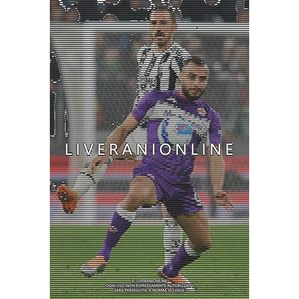 Torino 10.02.2022 Stadio Allianz Stadium ©Alessandro Falzone/Agenzia Aldo Liverani Juventus vs Fiorentina Semifinale di Coppa Italia Frecciarossa 2021/2022 Nella foto : Arthur Cabral-Leonardo Bonucci ©Falzone/AGENZIA ALDO LIVERANI SAS