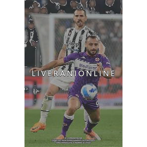 Torino 10.02.2022 Stadio Allianz Stadium ©Alessandro Falzone/Agenzia Aldo Liverani Juventus vs Fiorentina Semifinale di Coppa Italia Frecciarossa 2021/2022 Nella foto : Arthur Cabral-Leonardo Bonucci ©Falzone/AGENZIA ALDO LIVERANI SAS