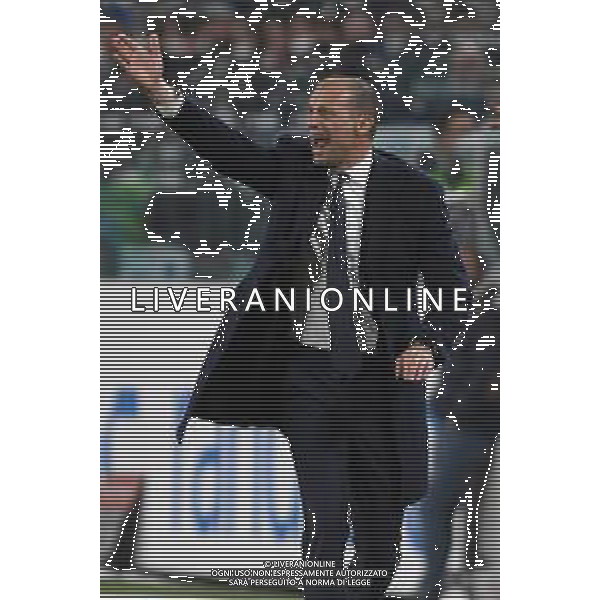 Torino 10.02.2022 Stadio Allianz Stadium ©Alessandro Falzone/Agenzia Aldo Liverani Juventus vs Fiorentina Semifinale di Coppa Italia Frecciarossa 2021/2022 Nella foto : Massimiliano Allegri ©Falzone/AGENZIA ALDO LIVERANI SAS