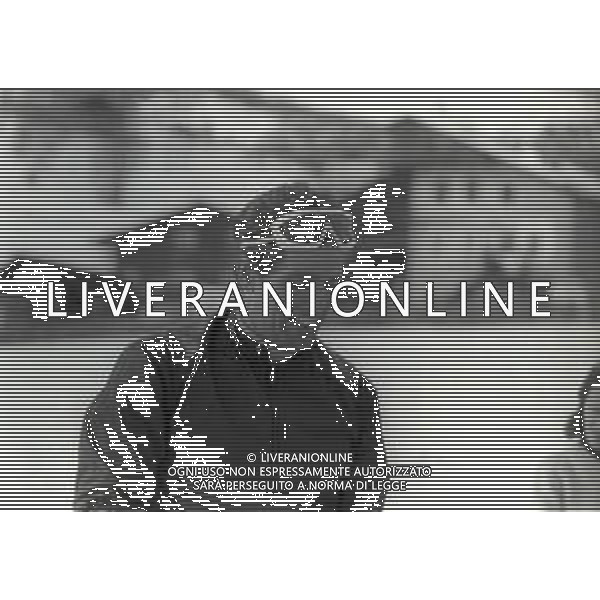 RETROSPETTIVA GIULIANO GEMMA ATTORE NELLA FOTO GIULIANO GEMMA A CORTINA D\'AMPEZZO ANNO 1969 AG ALDO LIVERANI SAS  