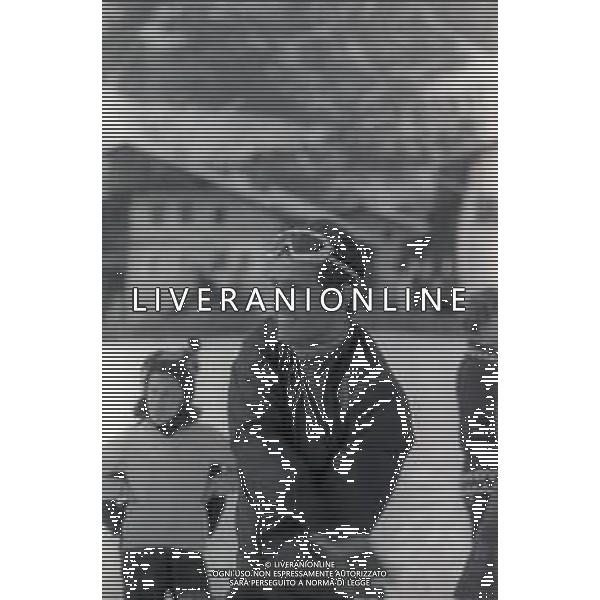 RETROSPETTIVA GIULIANO GEMMA ATTORE NELLA FOTO GIULIANO GEMMA A CORTINA D\'AMPEZZO ANNO 1969 AG ALDO LIVERANI SAS  