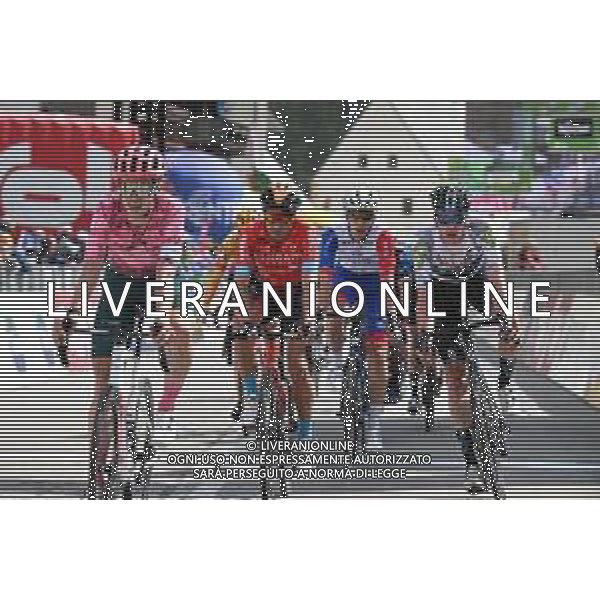 21-04-2022 Tour Of The Alps; Tappa 04 Villabassa - Kals Am Grossglockner; 2022, Bahrain - Victorious; 2022, Dsm; Landa Meana, Mikel; Arensman, Thymen; Kals Am Grossglockner; ©SIROTTI/AGENZIA ALDO LIVERANI SAS