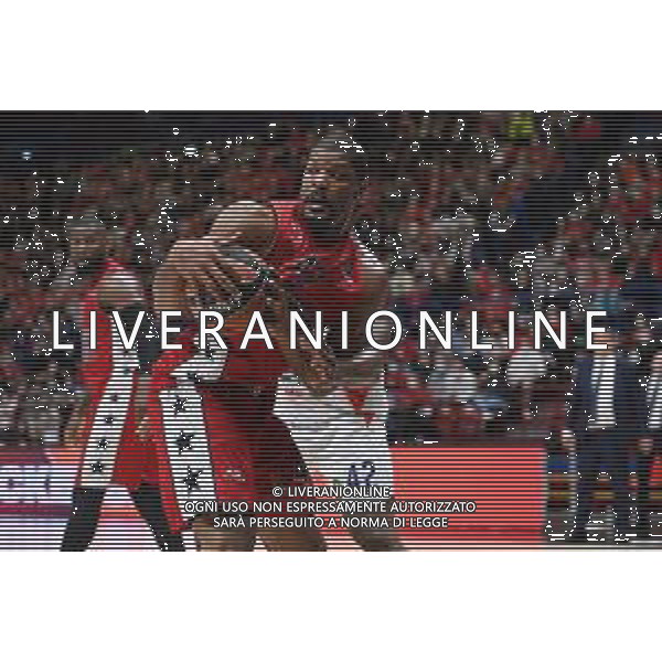 © TVRG Kyle Hines (Olimpia Milano) AX Armani Exchange Milano vs Anadolu Efes Istanbul Turkish Airlines EuroLeague gara 2 quarti di finale playoff Assago (MI) 21-04-2022 Mediolanum Forum foto Roberto Garavaglia/ag. Aldo Liverani sas/AGENZIA ALDO LIVERANI SAS
