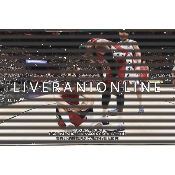 ¬© TVRG infortunio Sergio Rodriguez (Olimpia Milano) AX Armani Exchange Milano vs Anadolu Efes Istanbul Turkish Airlines EuroLeague gara 2 quarti di finale playoff Assago (MI) 21-04-2022 Mediolanum Forum foto Roberto Garavaglia/ag. Aldo Liverani sas/AGENZIA ALDO LIVERANI SAS