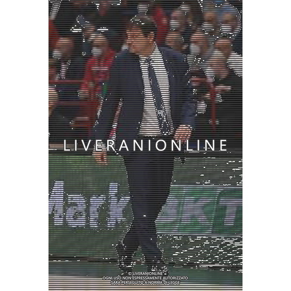 © TVRG Ergin Ataman allenatore Anadolu Efes Istanbul AX Armani Exchange Milano vs Anadolu Efes Istanbul Turkish Airlines EuroLeague gara 2 quarti di finale playoff Assago (MI) 21-04-2022 Mediolanum Forum foto Roberto Garavaglia/ag. Aldo Liverani sas/AGENZIA ALDO LIVERANI SAS
