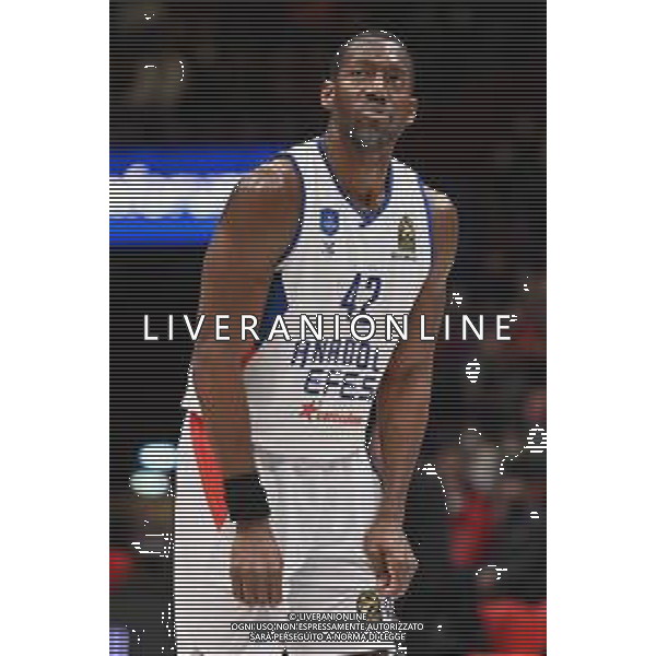 © TVRG Bryant Dunston (Anadolu Efes Istanbul) AX Armani Exchange Milano vs Anadolu Efes Istanbul Turkish Airlines EuroLeague gara 2 quarti di finale playoff Assago (MI) 21-04-2022 Mediolanum Forum foto Roberto Garavaglia/ag. Aldo Liverani sas/AGENZIA ALDO LIVERANI SAS